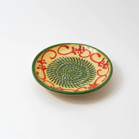 Keramikreibe "Alhambra" 12cm für Knoblauch, Ingwer & Gewürze
