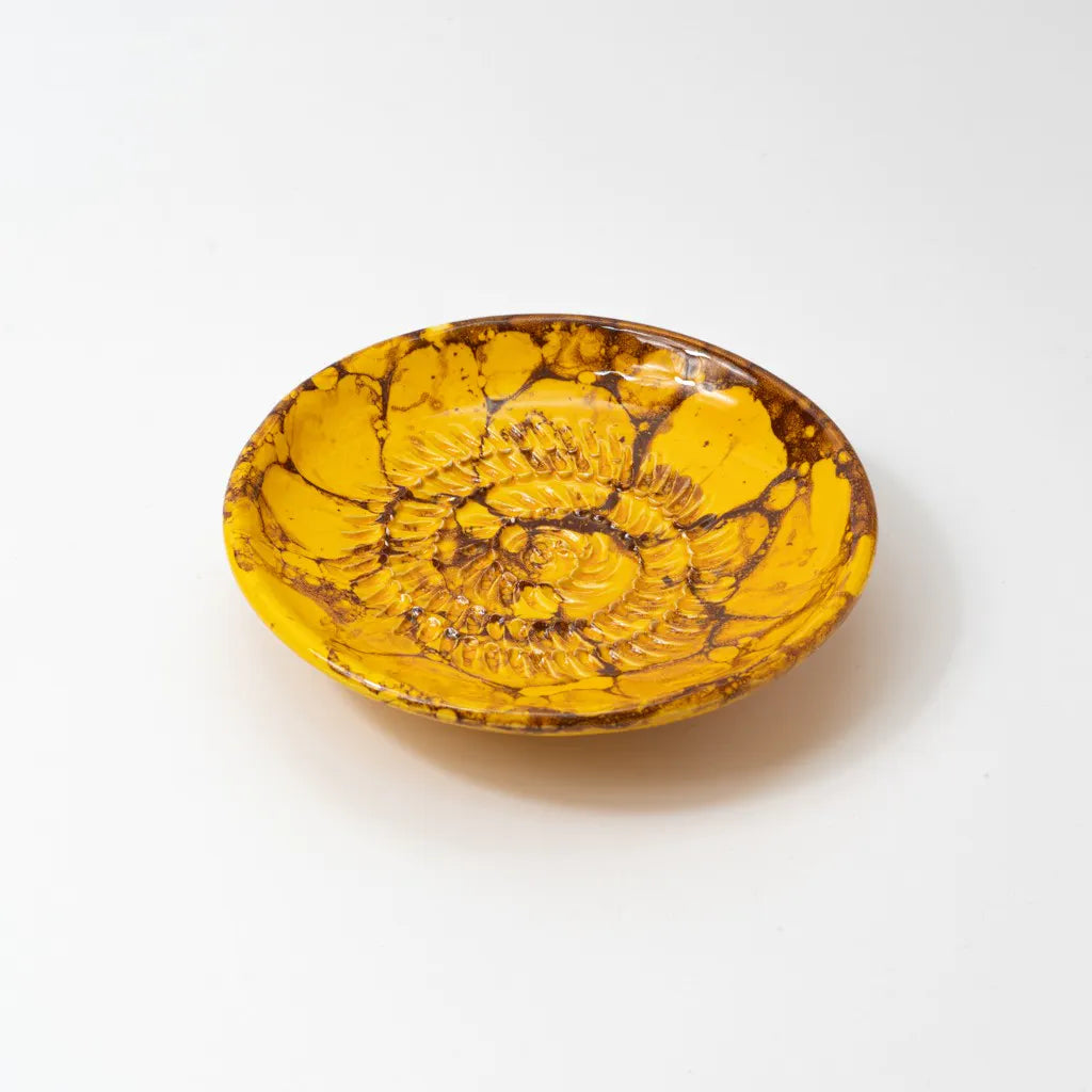 Keramikreibe "Canela" 12cm für Knoblauch, Ingwer & Gewürze