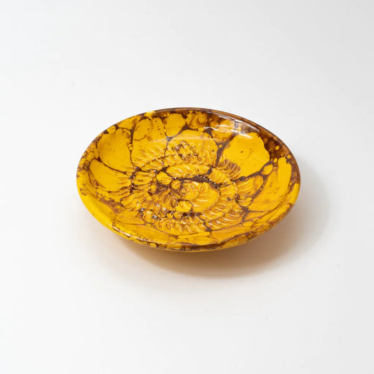 Keramikreibe "Canela" 12cm für Knoblauch, Ingwer & Gewürze