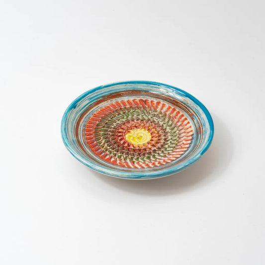 Keramikreibe "Sol" 12cm für Knoblauch, Ingwer & Gewürze