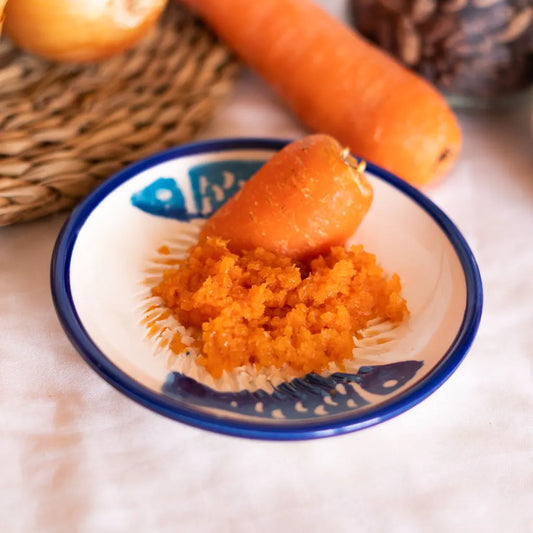 Keramikreibe "Tuna" 12cm für Knoblauch, Ingwer & Gewürze