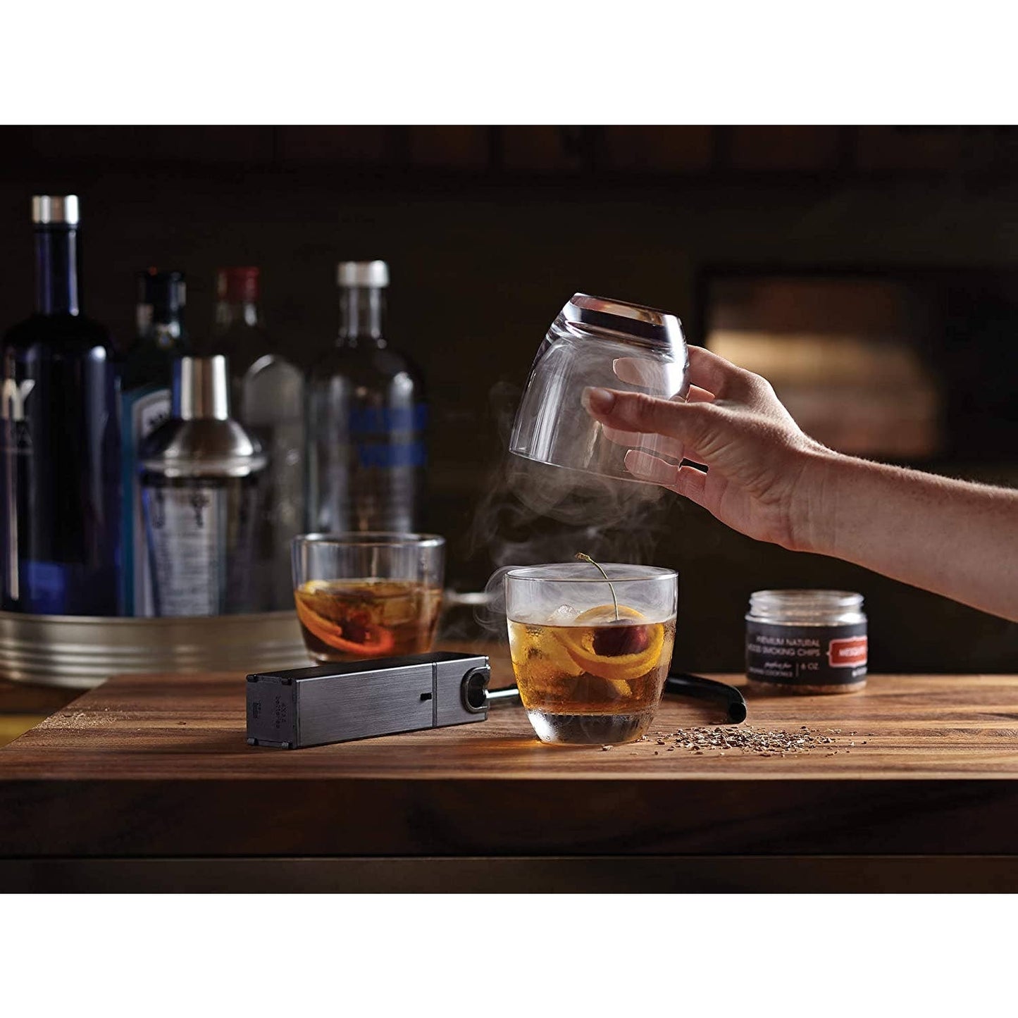 Outset  Holzspäne-Set Hickory, Mesquite und Apfel für Räucherpistole