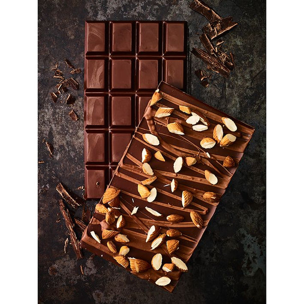 Pralinen- und Schokoladenförmchen "Tafel" 2-tlg