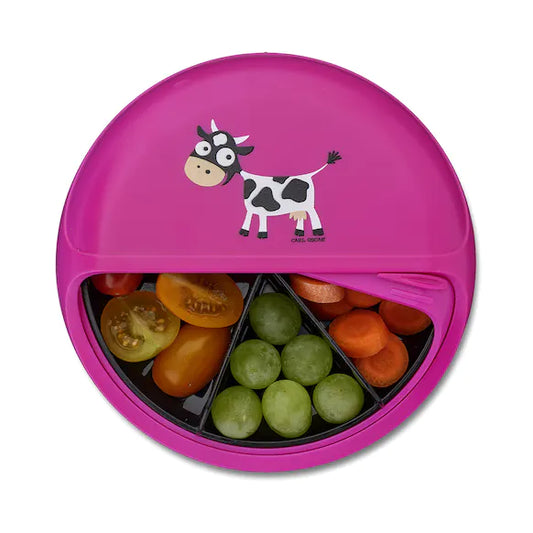Lunchbox SnackDISC™, Kids Lila Kuh