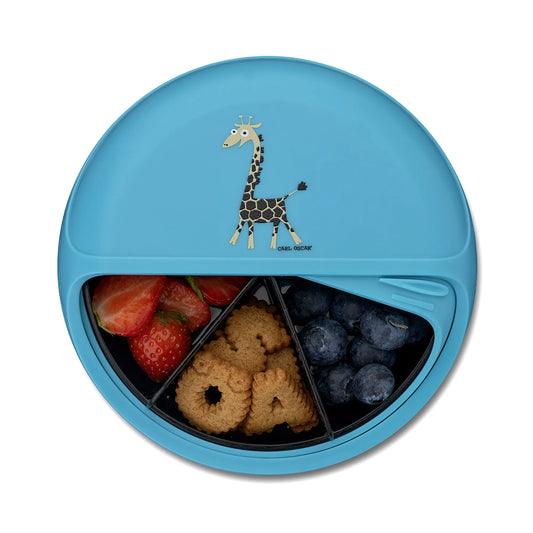Lunchbox SnackDISC™, Kids Türkis Giraffe