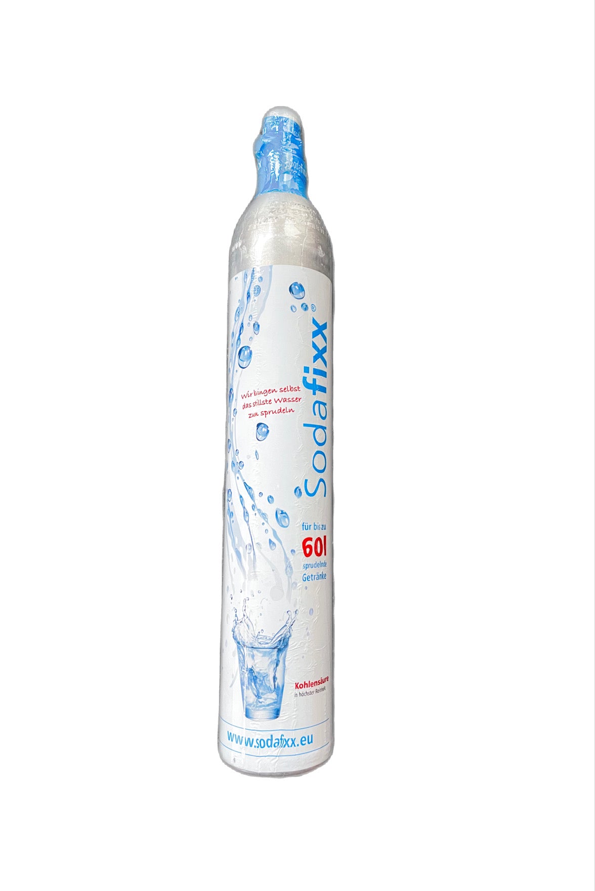 Universal Kohlensäure-Zylinder 425gr. für ca. 60 l. Wasser