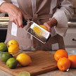 Zester Reibe fein Gourmet schwarz