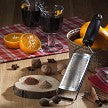 Zester Reibe fein Gourmet schwarz